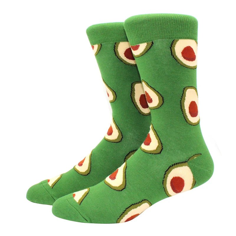 Bright Avocado Crazy Socks - Crazy Sock Thursdays