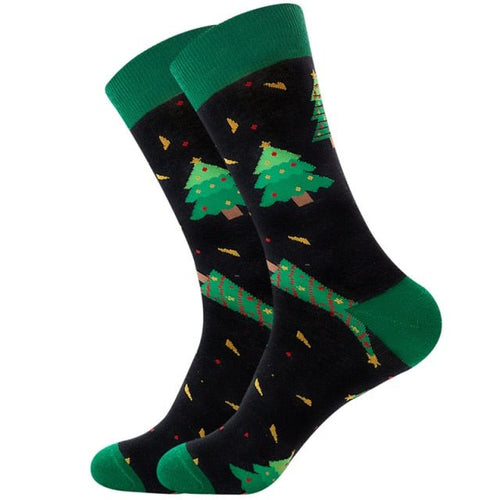 Crazy Christmas Tree Socks - Crazy Sock Thursdays