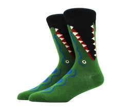 Load image into Gallery viewer, Croc Attack Crazy Socks - Crazy Sock Thursdays
