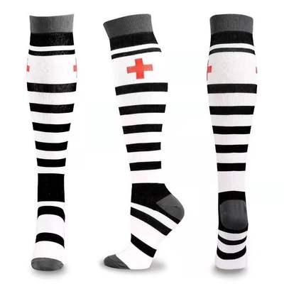 Hospital Themed High Crazy Socks - Crazy Sock Thursdays