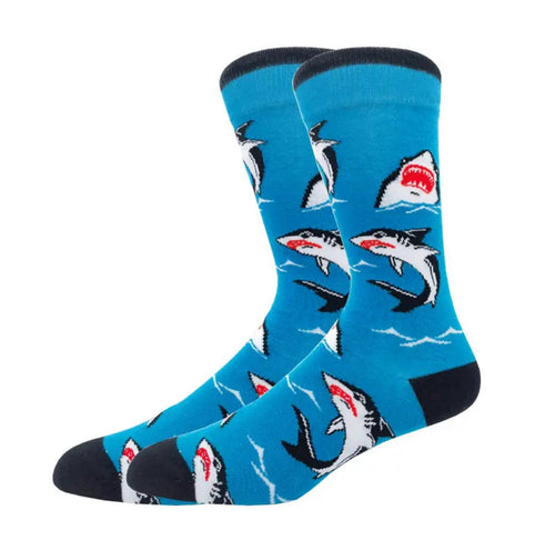 Mako Shark Crazy Socks - Crazy Sock Thursdays