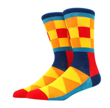 Load image into Gallery viewer, Patterns on Patterns Crazy Socks - Crazy Sock Thursdays
