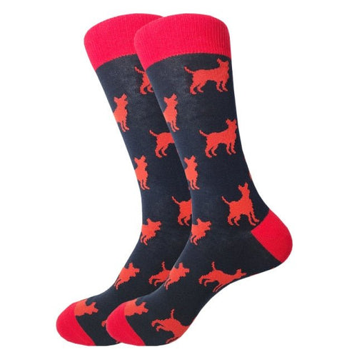 Red Dogs Crazy Socks - Crazy Sock Thursdays